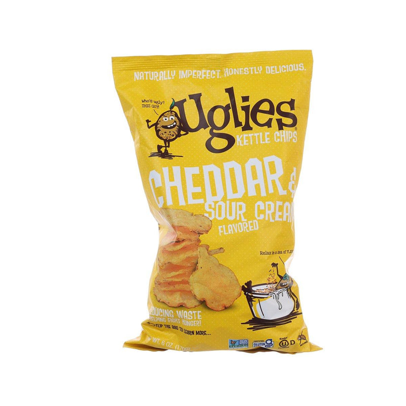 UGLIES Kettle Chips - Cheddar & Sour Cream Flavored  (170g)