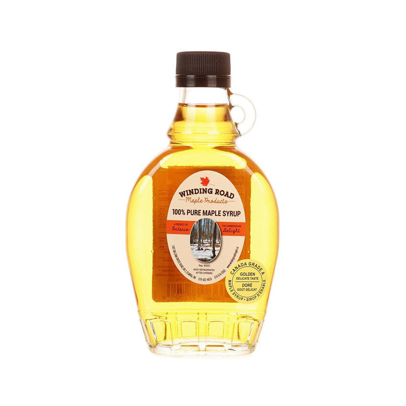 WINDING ROAD Grade A Golden Maple Syrup  (250mL)