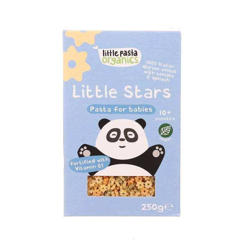 LITTLE PASTA ORGANICS Organic Little Stars Baby Pasta with Spinach & Tomato  (250g)