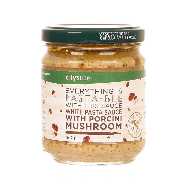 CITYSUPER White Pasta Sauce with Porcini Mushroom  (180g)