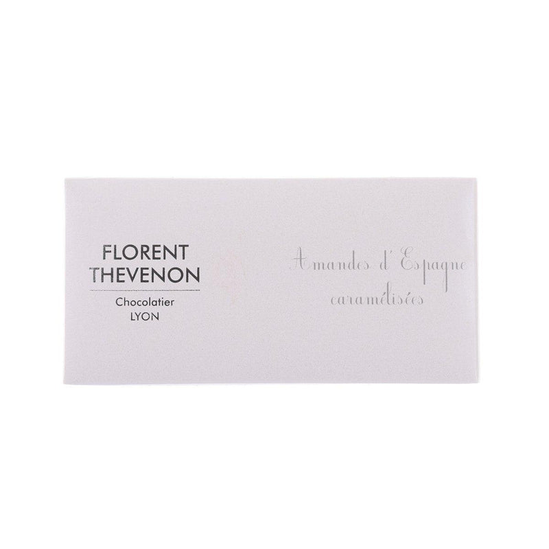 FLORENT THEVENON Gourmet Chocolate Bar - Caramelized Spanish Almond Milk Chocolate  (100g)