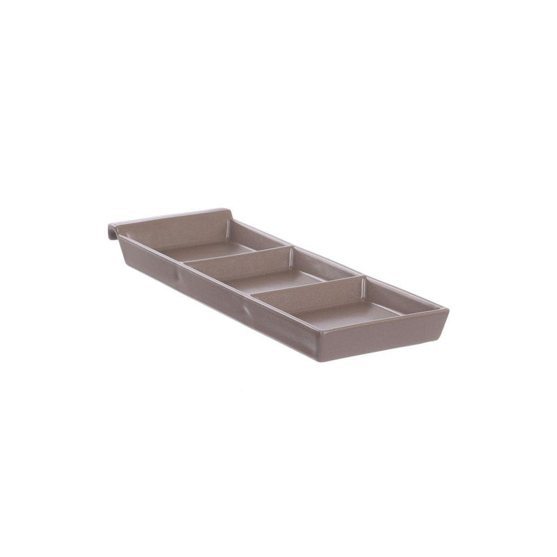 ODENSE Nord Compartment Plate - Brown