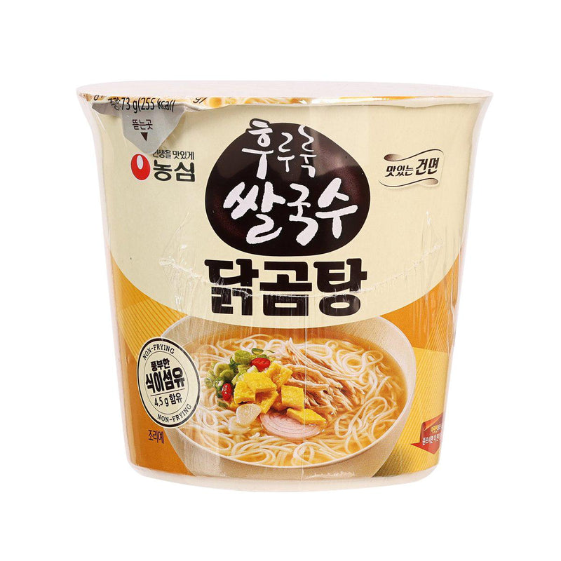 NONG SHIM Non-frying Chicken Flavor Rice Noodle (Cup)  (73g)