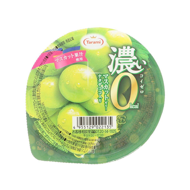 TARAMI 0 kcal Muscat Grape Flavor Jelly (195g)