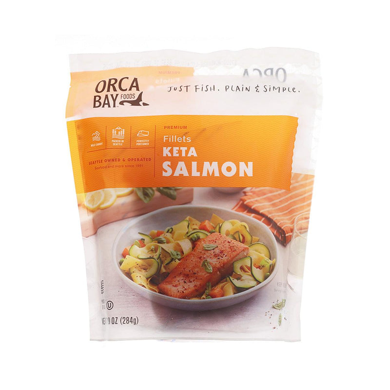 ORCA BAY FOODS USA Frozen Keta Salmon Fillets  (284g)