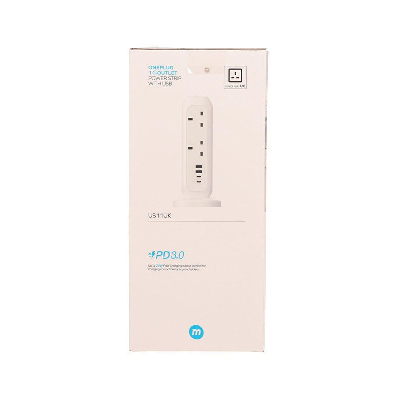 MOMAX ONEPLUG 11-Outlet Power Strip with USB