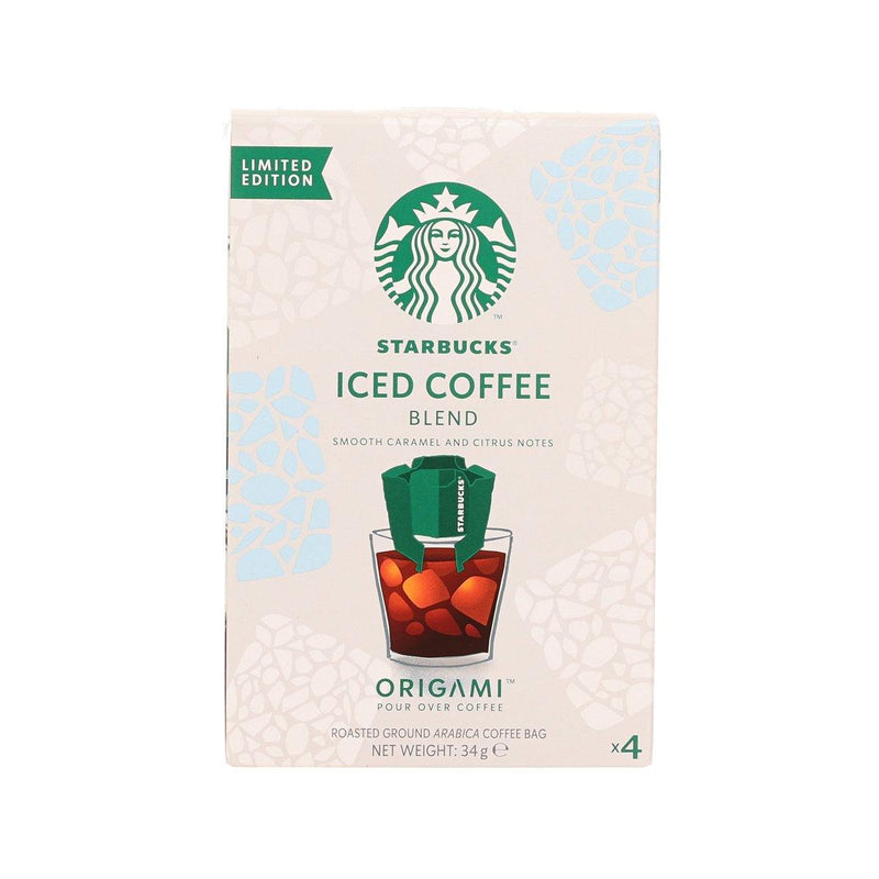 STARBUCKS Origami™ Iced Coffee Blend Pour Over Coffee  (34g)