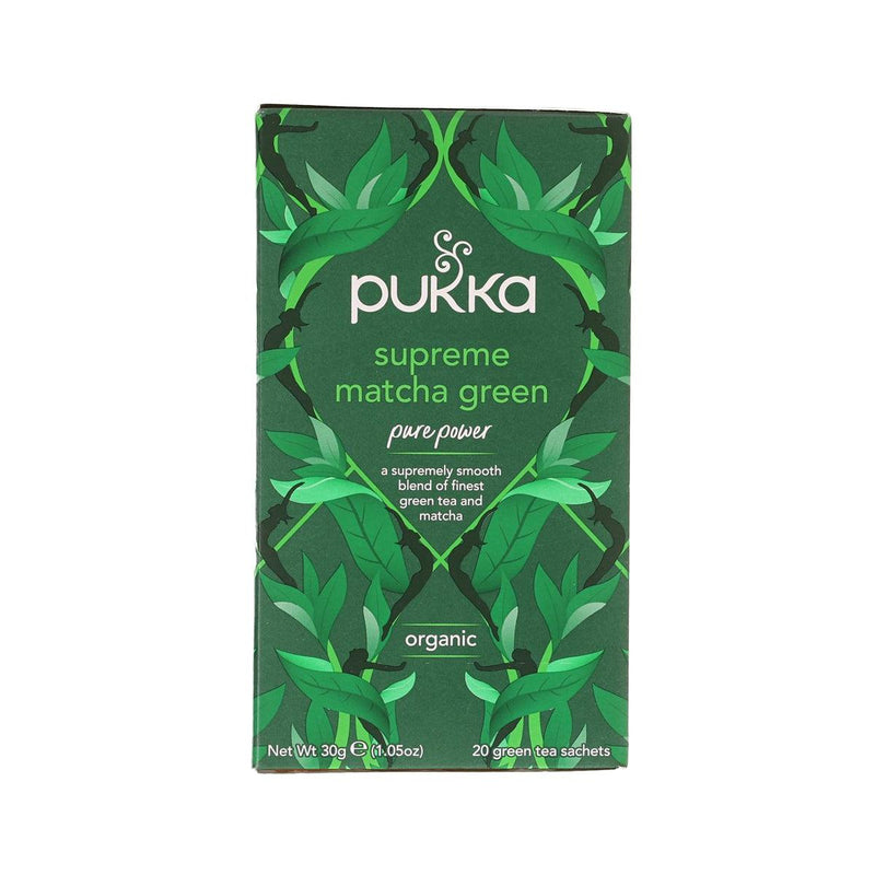 PUKKA Organic Supreme Matcha Green Tea Sachet  (20pcs)