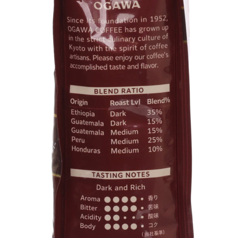 OGAWA COFFEE Organic French Roast Blend Coffee Bean  (160g)