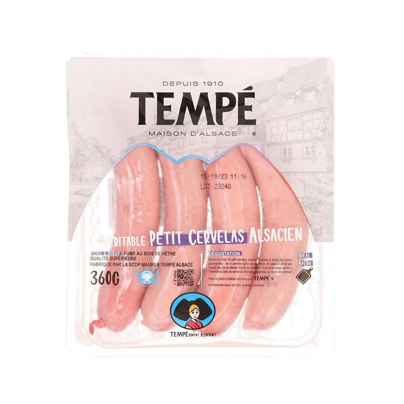 TEMPÉ Alsace Small Cervelat Sausage  (360g)