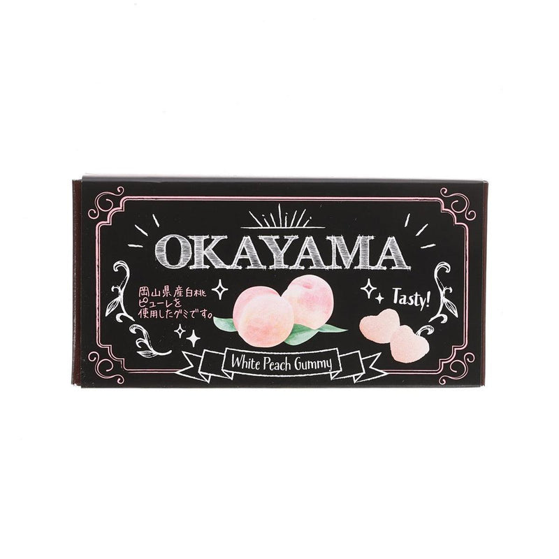 TANABE Okayama White Peach Gummy Candy  (12pcs)