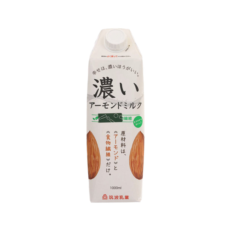 TSUKUBA 濃郁杏仁奶 - 含膳食纖維  (1000mL)