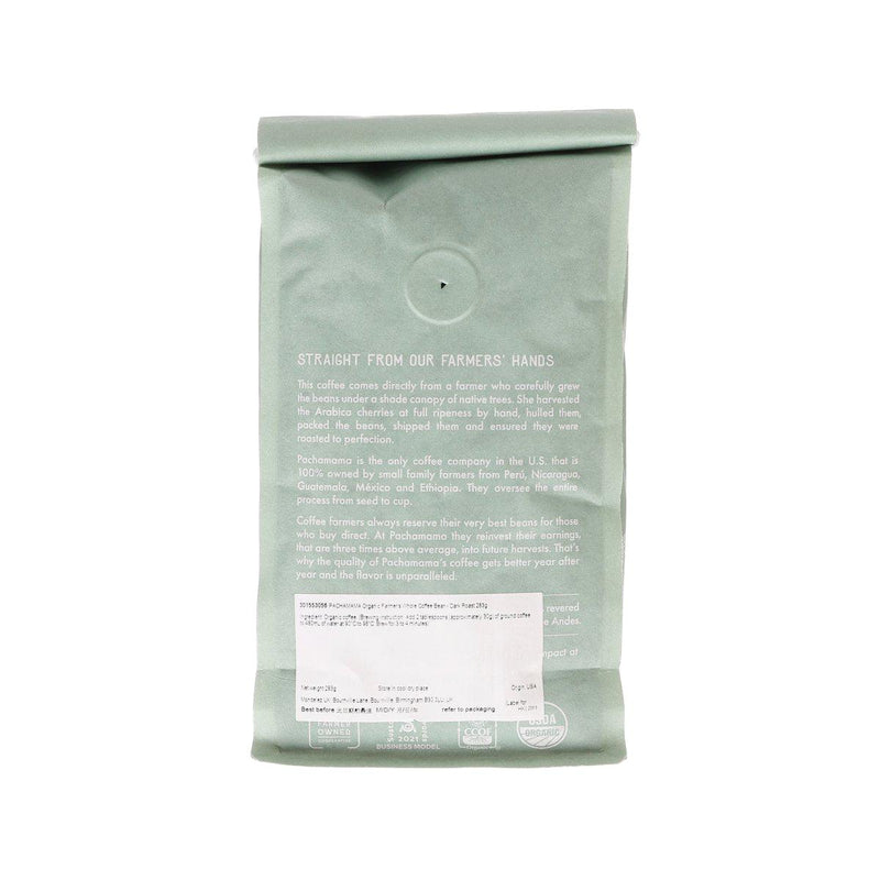PACHAMAMA 有機農夫咖啡豆  - 深度烘焙  (283g)