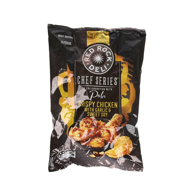 RED ROCK DELI Chef Series Potato Chip - Crispy Chicken with Garlic & Sweet Soy Flavor  (150g)