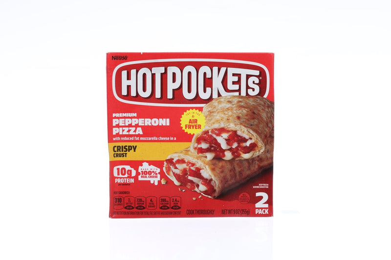 HOT POCKETS Crispy Crust Stuffed Sandwich - Premium Pepperoni Pizza  (255g)