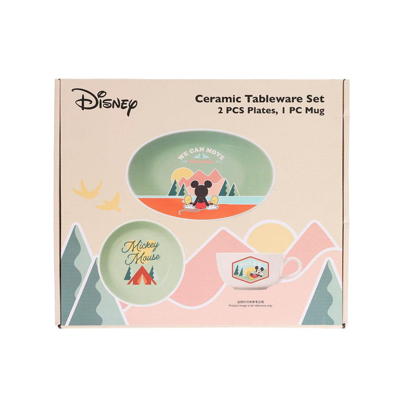 CITYSUPER DISNEY THEMED Ceramic Dinner Set 3P - Mickey