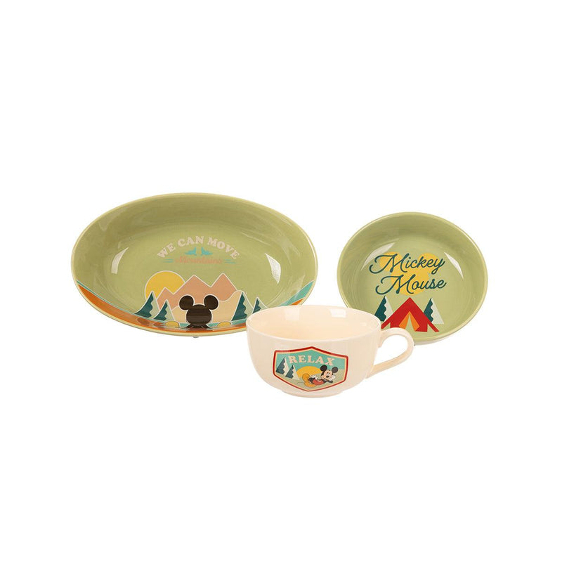 CITYSUPER DISNEY THEMED Ceramic Dinner Set 3P - Mickey