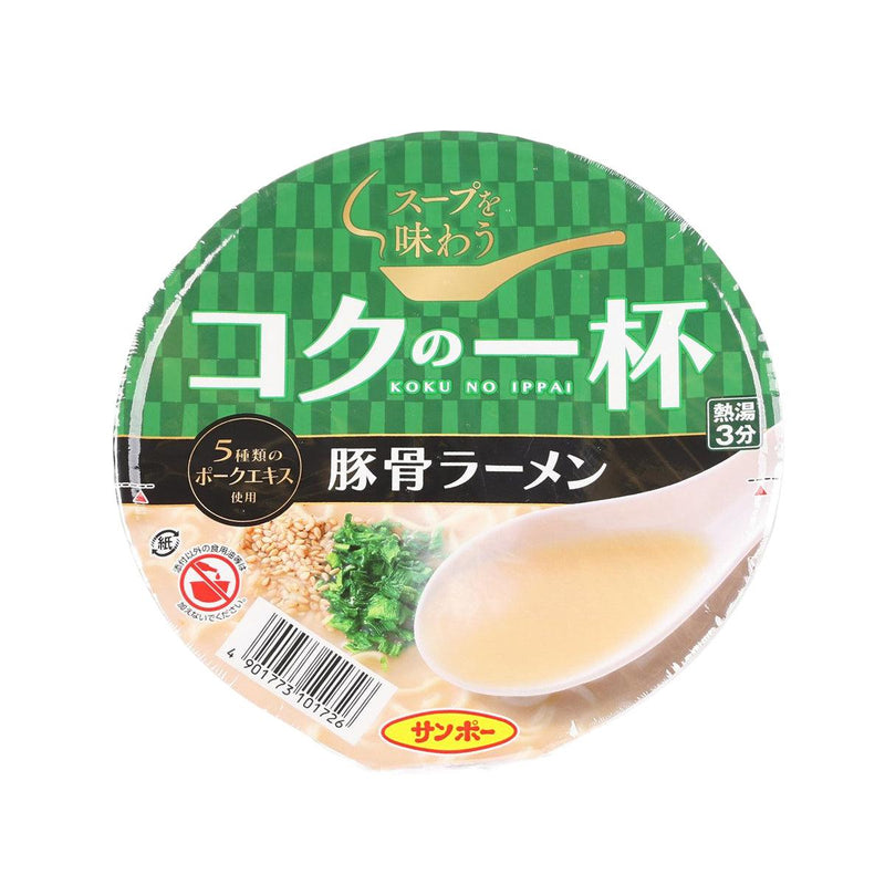 SANPOFOODS Kokunoippai Instant Ramen - Pork Bone Soup  (72g)