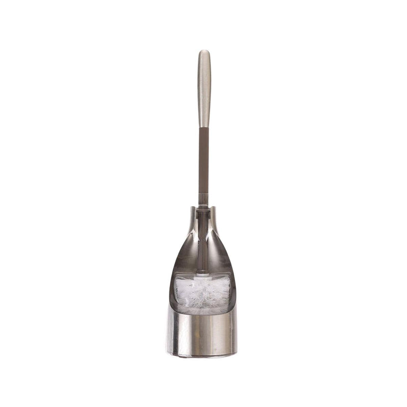 POLDER Stainless Steel Toilet Brush Caddy