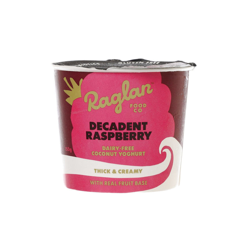 RAGLAN Coconut Yoghurt - Decadent Raspberry  (150g)