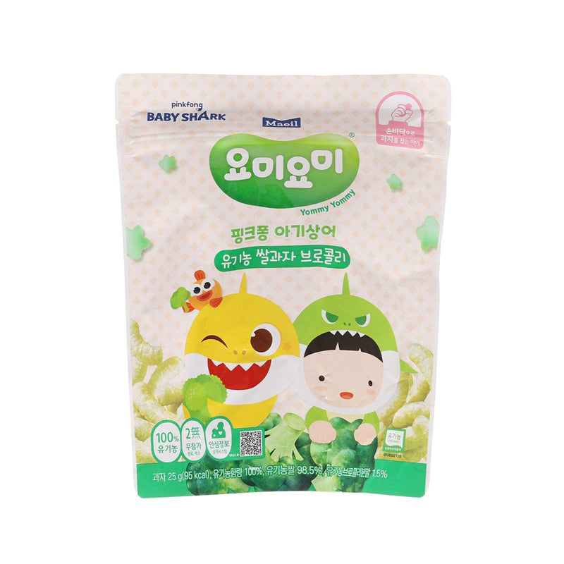 MAEIL Organic Rice Snack - Broccoli  (25g)