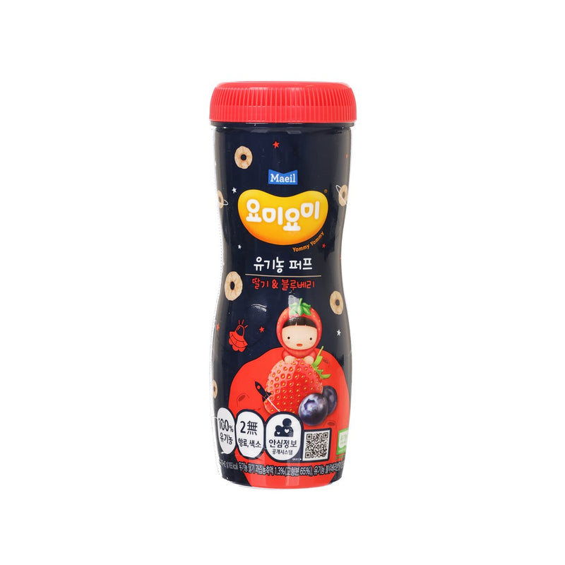 MAEIL Organic Puff - Sweet Strawberry & Blueberry  (42g)