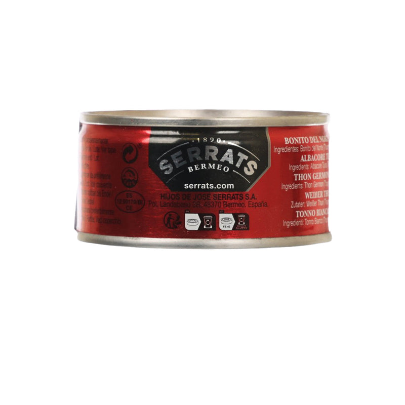 SERRATS White Tuna in Olive Oil [Can]  (115g)