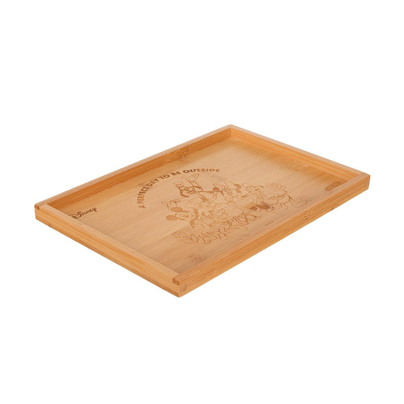 CITYSUPER DISNEY THEMED Bamboo Tray - L - Mickey and Friends