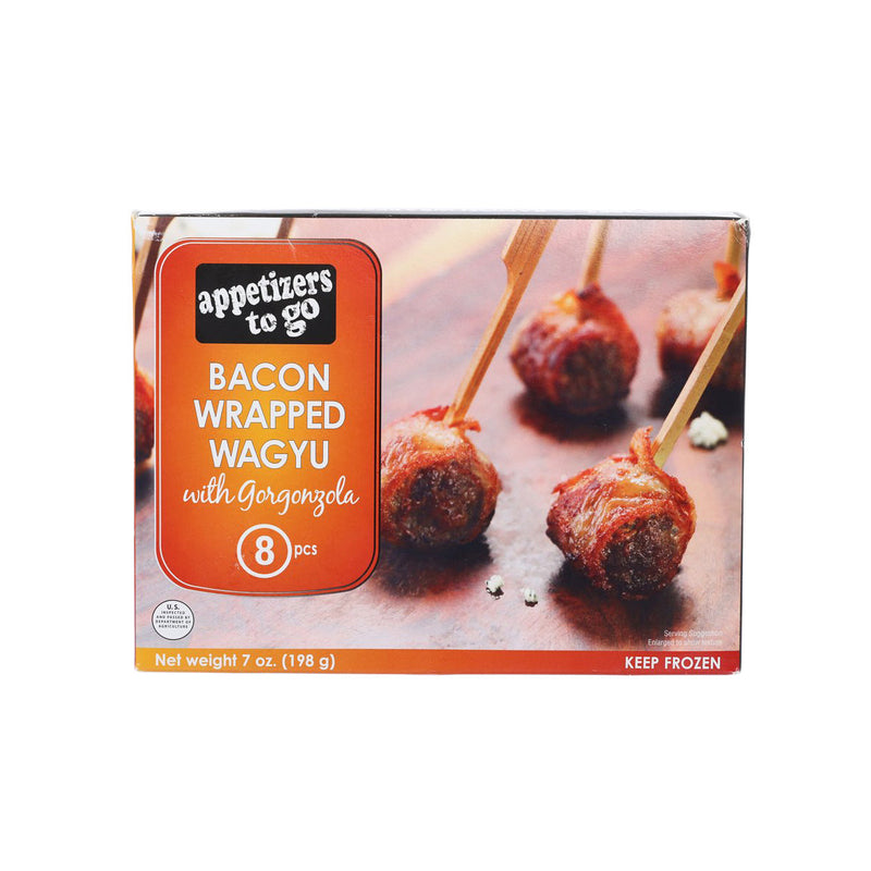 APPETIZERS TO GO Bacon Wrapped Wagyu with Gorgonzola Skewer  (198g)