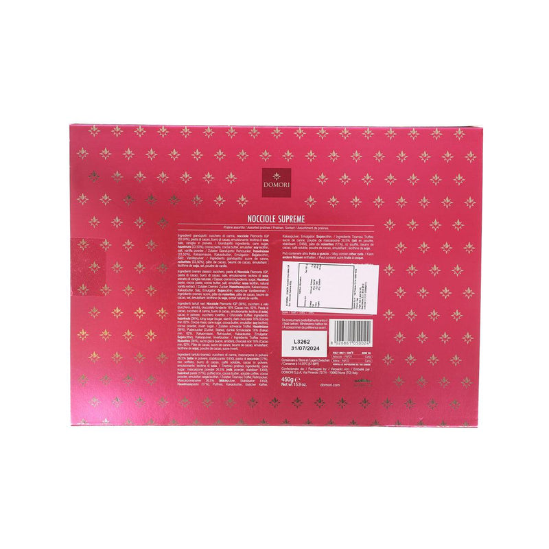 DOMORI Assorted Chocolates Gift Box - Nocciole Supreme  (450g)