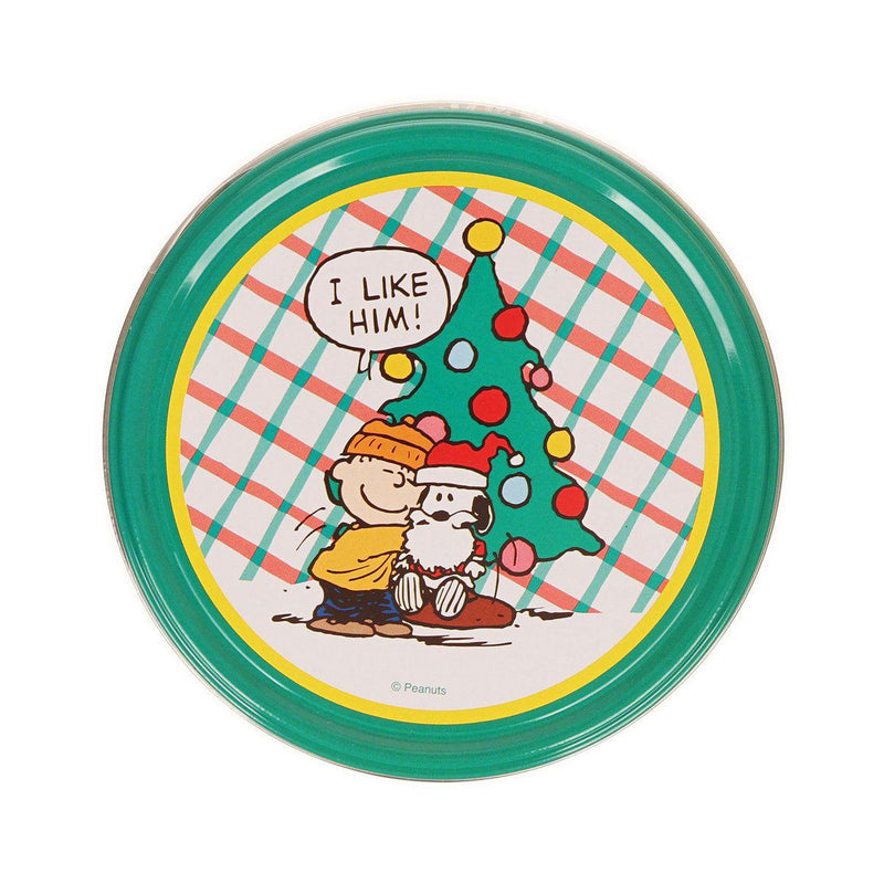 WISMETTAC Christmas Snoopy Round Tin Chocolate Chip Cookie  (150g)