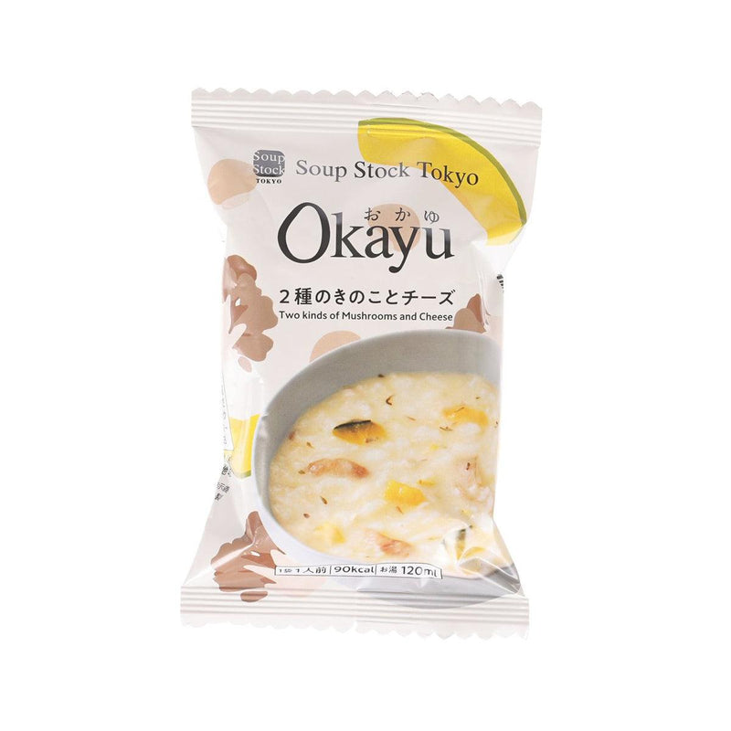 SOUPSTOCK TOKYO Okayu Freeze-Dried 2 Kinds of Mushroom and Cheese Congee  (21.4g)