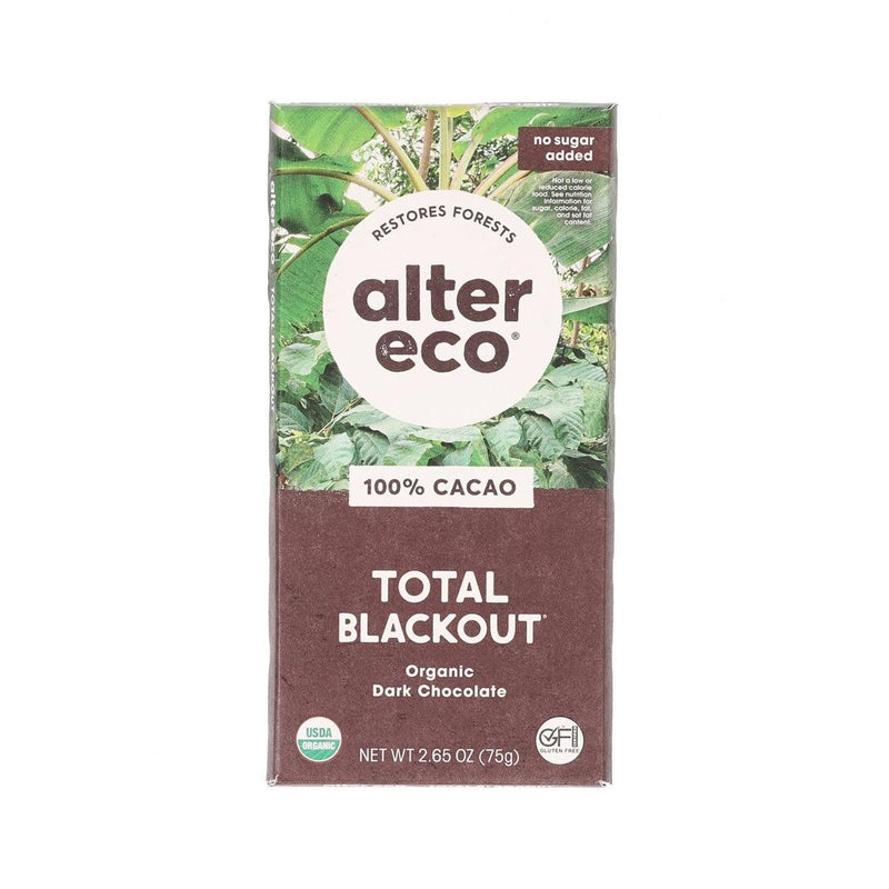 ALTER ECO 100%有機黑朱古力  (75g)