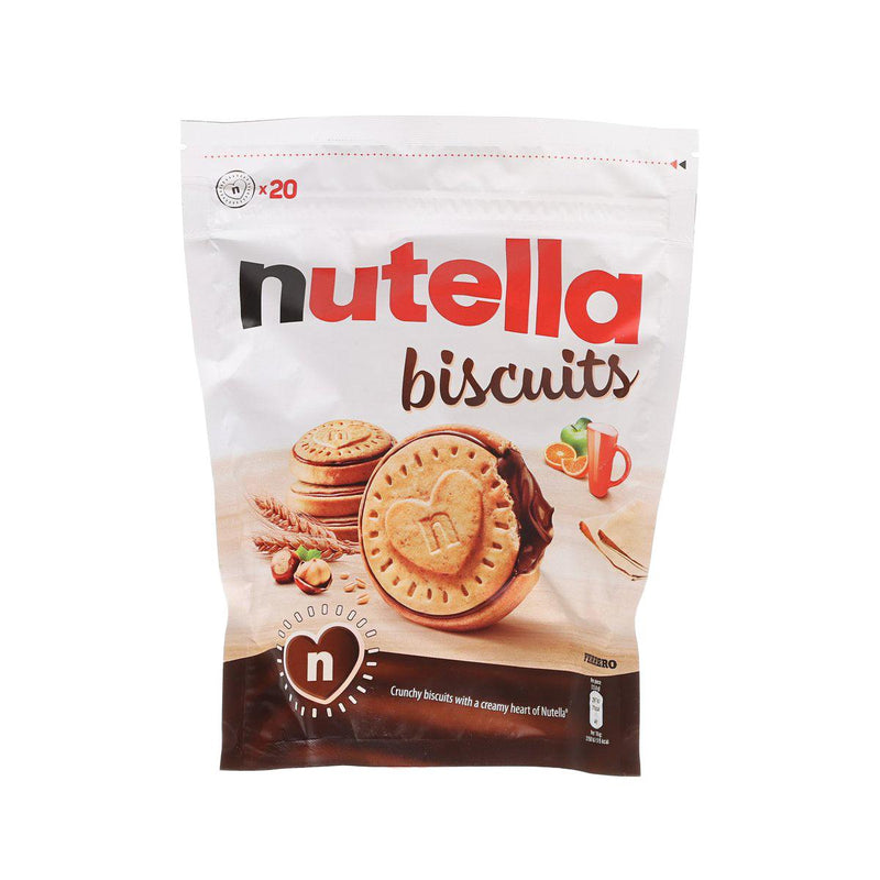 NUTELLA Crunchy Biscuits with Nutella Filling  (193.2g)