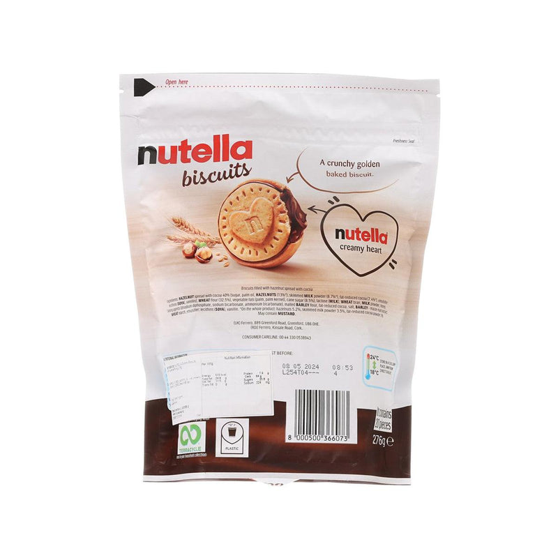 NUTELLA Crunchy Biscuits with Nutella Filling  (193.2g)