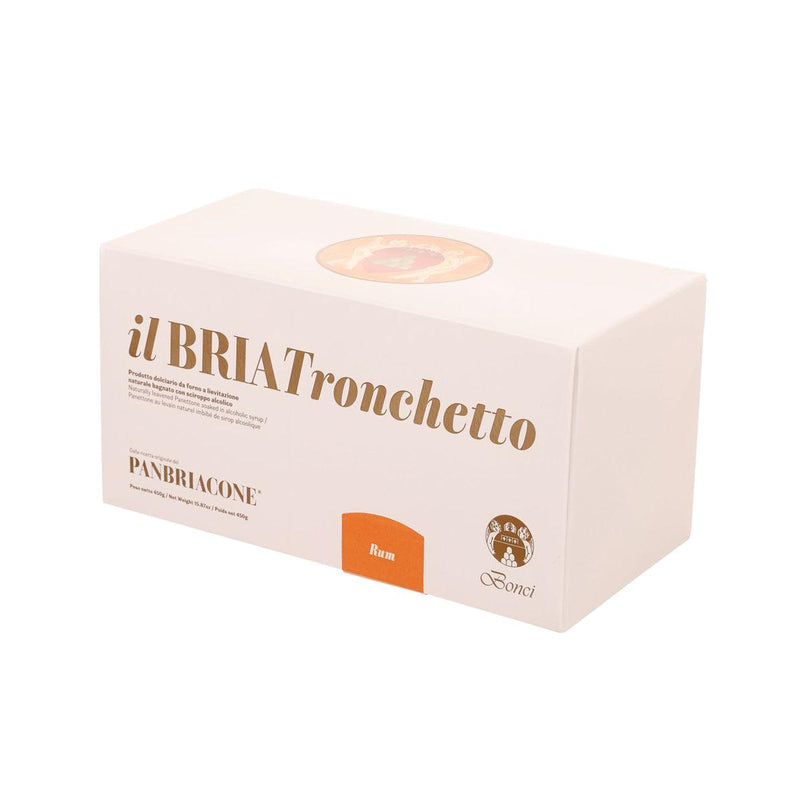 IL BONCI Bria Tronchetto Panettone with Chocolate & Rum  (450g)