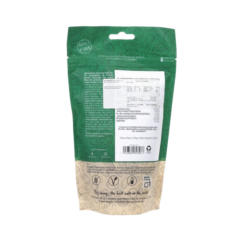 FINCA LA ROSALA Raw Blanched Valencia Almond  (150g)