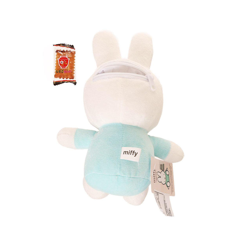 MIFFY Plush Doll Bag with Snack - Blue  (1pc)