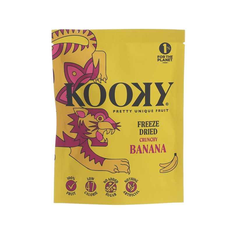 KOOKY Freeze Dried Banana  (12g)