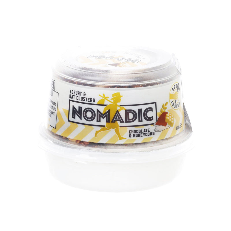 NOMADIC Yogurt & Oat Clusters - Chocolate & Honeycomb  (169g)