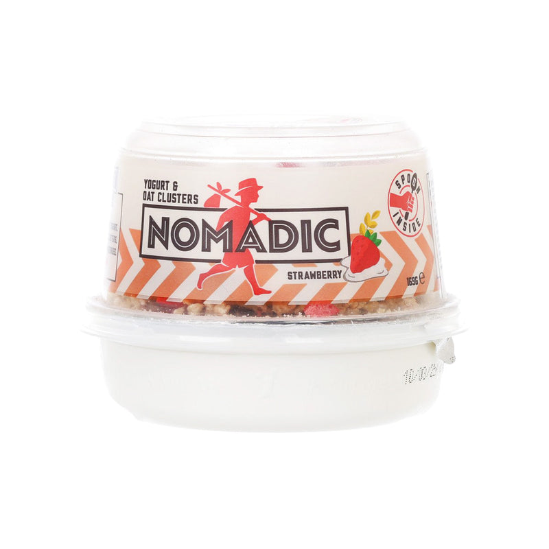 NOMADIC Yogurt & Oat Clusters - Strawberry  (169g)