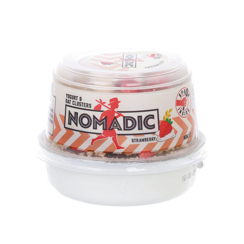 NOMADIC Yogurt & Oat Clusters - Strawberry  (169g)