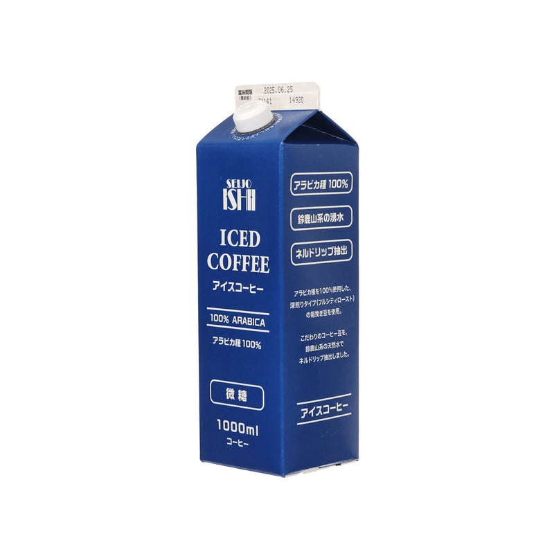 SEIJOISHII Low Sugar Iced Coffee  (1000mL)