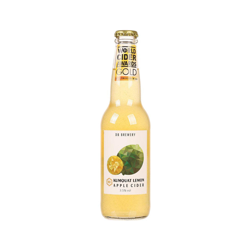 DB BREWERY Kumquat Lemon Cider (Alc. 3.5%)  (330mL)