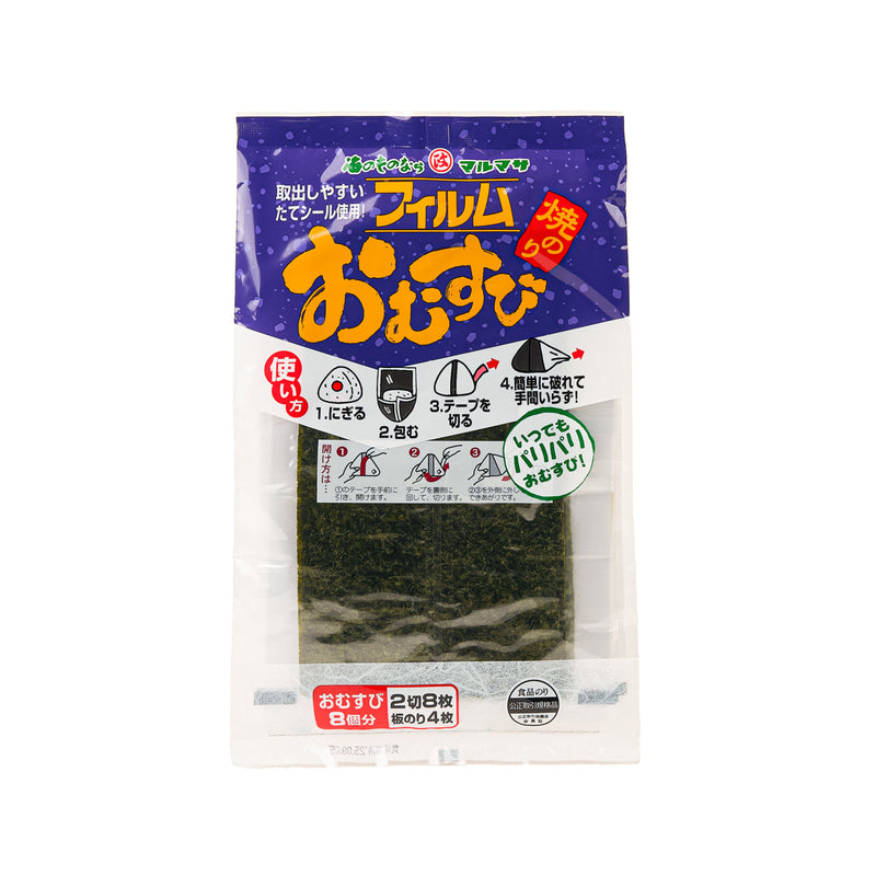 MARUMASASUISAN Nori Seaweed for Rice Ball  (4pcs)