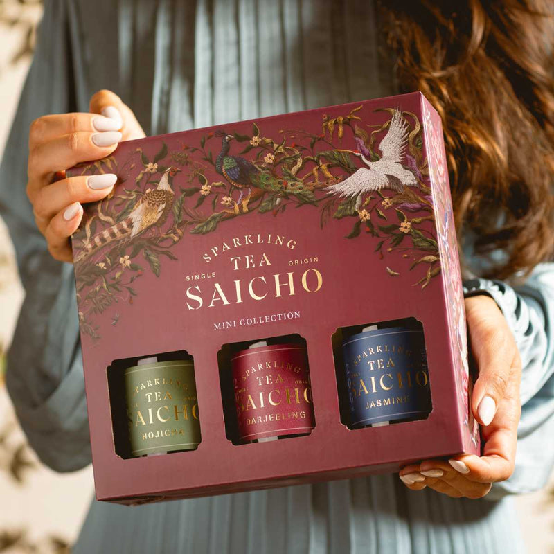 SAICHO Sparkling Tea Mini Collection  (3 x 200mL)