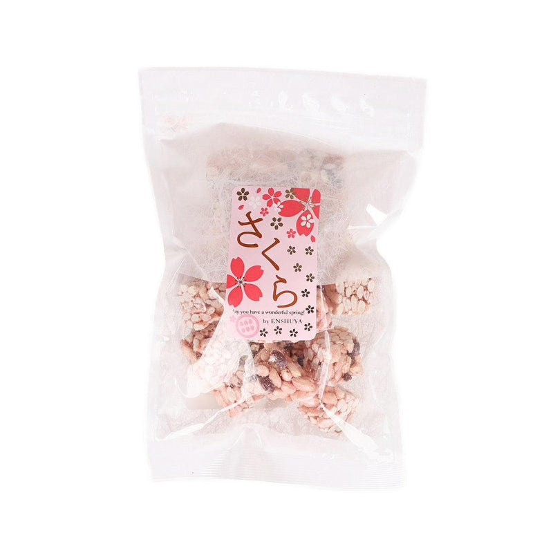 ENSHUYA Sakura Azuki Red Bean Rice Snack  (65g)