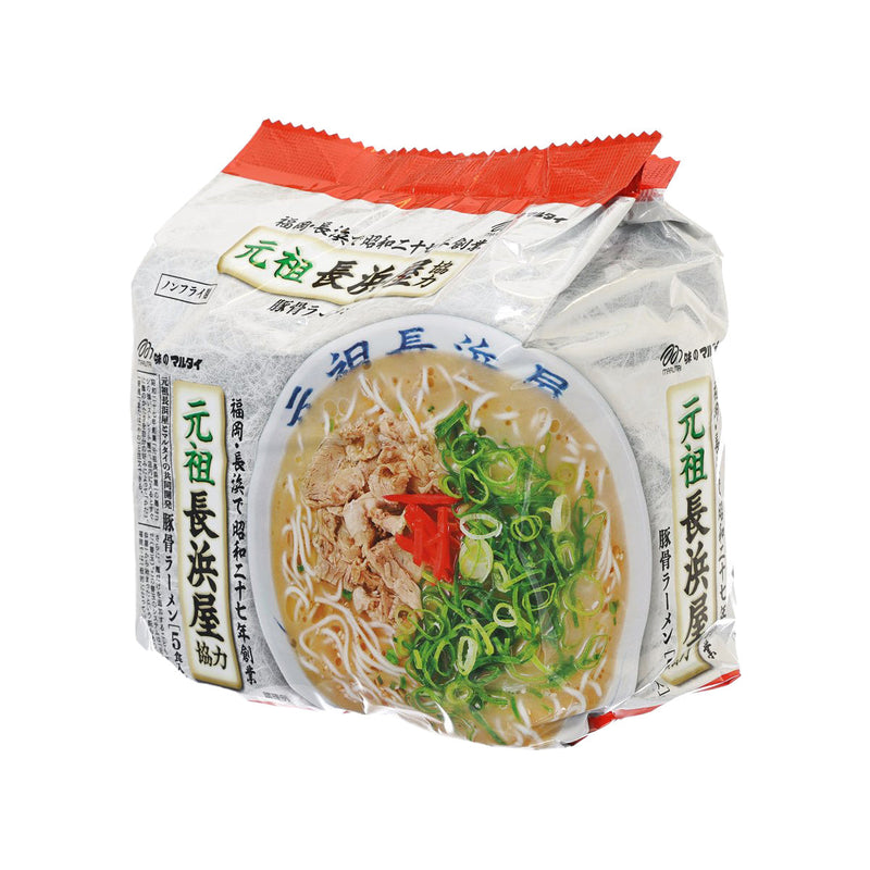 MARUTAI Nagahamaya Collaboration Porkbone Soup Ramen  (5 x 88g)