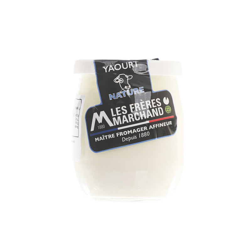 LES FRERES MARCHAND Plain Yogurt  (125g)