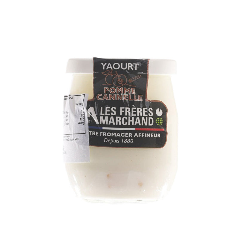 LES FRERES MARCHAND Cinnamon Apple Yogurt  (125g)